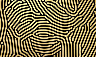 Turing Diffusion Abstract with gold texture background, wallpaper or banner background concept vector