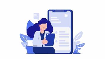 Experience the efficiency of flat illustrations in ordering your animation waitlist with our comprehensive guide video
