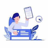 Experience the efficiency of flat illustrations in ordering your animation waitlist with our comprehensive guide video