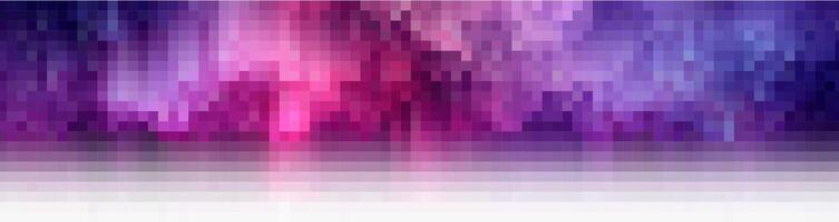 illustration of vivid visual disturbances with the effect of pixel shift vector