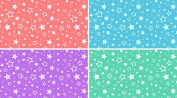 estrellas modelo vistoso antecedentes conjunto vector