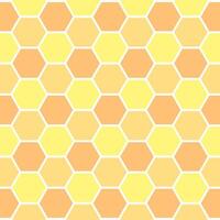 Colorful Honeycomb Hexagon Geometric Pattern Background vector
