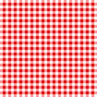 Red White Scott Checkered Pattern Design vector