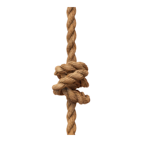 Climbing rope isolated on transparent background. png