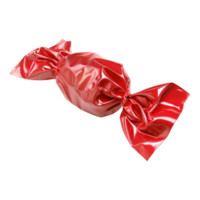 snoep in glimmend wikkel geïsoleerd Aan transparant achtergrond. png