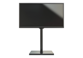 Kiosk monitor for advertisement and product display isolated on transparent background. png