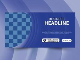 Banner Template Creative Design vector