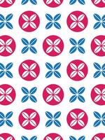 abstract modern geometric circle seamless pattern Colorful vector