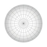 Earth planet globe grid of meridians and parallels vector