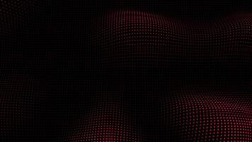 Luxurious 3D Dotted Backdrop red dots in a wavy pattern video