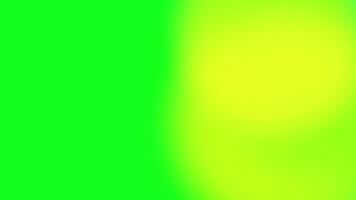 Abstract luminous yellow green gradient light animation transition. Dynamic iridescent blurred object animation. video