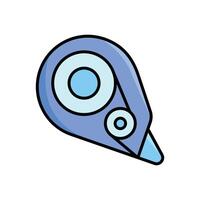 correction tape icon design template simple and clean vector