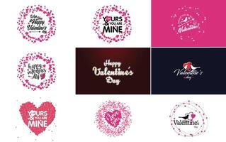 I Love You hand drawn lettering and calligraphy with a heart design suitable for use as a Valentine s Day greeting vector