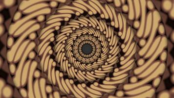 Looping animation background with parang yogyakarta pattern illustration video