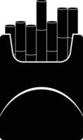 Pack of Cigarettes. Simple icon. vector