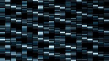 Bright sparkling lights.Motion. Dark flashing multicolored parts in abstraction that glow like a constructor. video