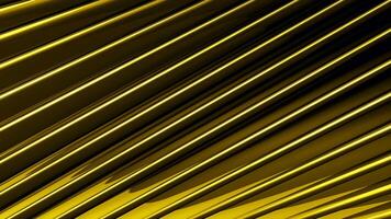 Moving 3d texture with lines and glitter. Motion. Diagonal 3d lines with metallic luster create background with texture. Background with lines and metallic texture video