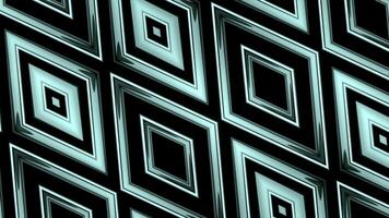 Bright ornament.Motion.Large bright-colored rhombuses in abstraction that change their size and create like hypnosis. video