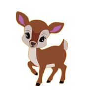 Deer illustration design ,art for any tamplate.Showcase the majesty of the wilderness with a deer head design vector