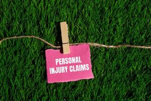 Personal Injury Claims Process