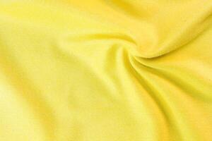 Abstract fabric background, Yellow fabric cloth background, texture of crumpled Yellow fabric background photo