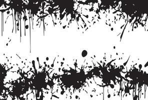 Grunge Distressed Paint Splash Background texture. vector