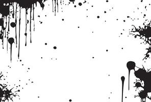 Grunge Distressed Paint Dots Splash Background texture. vector