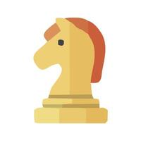 chess piece icon on white background vector