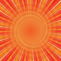 Abstract speed radial lines rays background vector