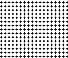 Pattern of Star and Circle in Black Grid. seamless pattern. Repeating geometric elements. vector