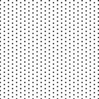 A black and white polka dot pattern vector