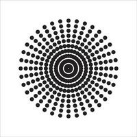 A black and white dot pattern on a white background vector