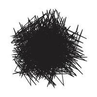 A black and white drawing of a bunch of black lines vector