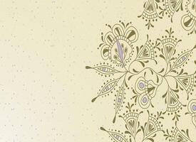 abstract floral templates for various purposes with copy space vector