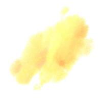 Watercolor paint spots and splashes, chaotic, beautiful, dynamic yellow, orange and burgundy colors, in autumn colors. Watercolor illustration, hand-drawn. A object isolated from the background. vector
