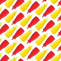 hot sauce seamless pattern background . Seamless pattern with hot sauce background vector