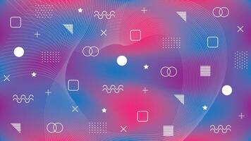 Abstract neon purple wave background. Floating glowing dots lines. Futuristic web wallpaper. bright colored light. vector