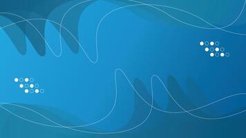 Abstract Design Background Blue vector