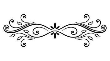 Abstract design featuring intricate swirls and flowing patterns, creating a dynamic visual effect decoratiove design flat illustration vector