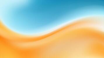Elegant Gradient Background with Soft Blurred Color Waves vector