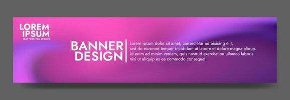 Blurred smooth liquid waves flow seamlessly in this abstract banner, perfect for elegant designs vector