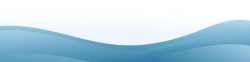 Dynamic Abstract Background with Wavy White Blue Gradients vector