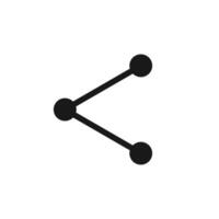 Share icons isolated. Share icon vector