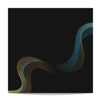 abstract dark background with two color combination of wireframe vector