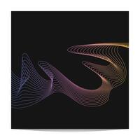 abstract dark background with soft color of wireframe vector
