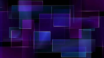 Abstract animation modern design gradient glow shiny glass concept futuristic background. video