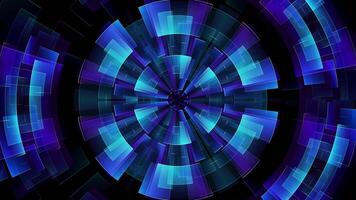 Abstract animation modern design gradient glow shiny glass concept futuristic background. video