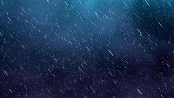 Abstract fog, storm with rain, thunder, overlay background. 4K video
