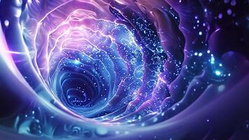 Abstract Vortex of Light and Color video