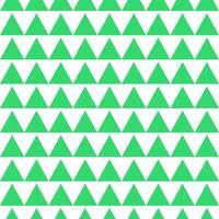 Geometric shapes seamless pattern. Green triangle. Christmas background vector